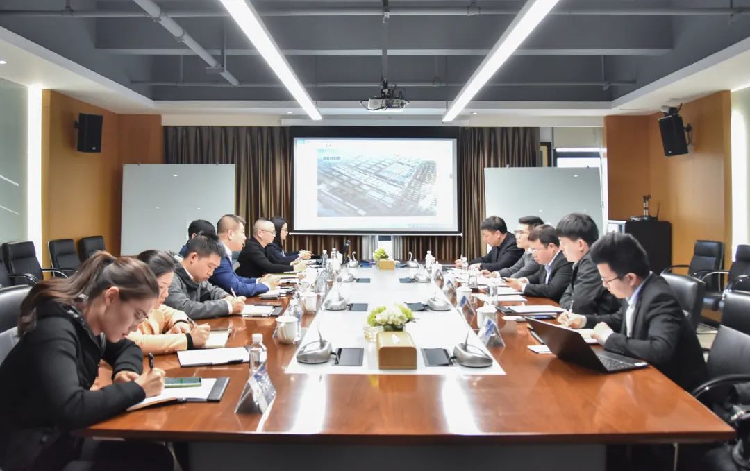 平安建投公司向导一行考察调研德赢VWIN(图5)