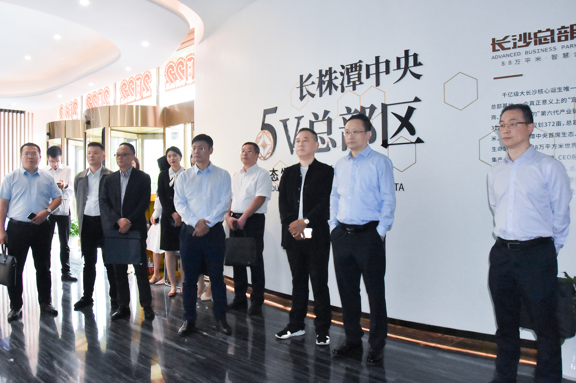 国家电投五凌电力莅临德赢VWIN考察交流(图4)