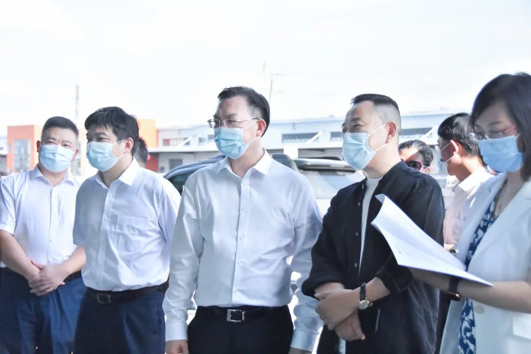 湖南省商务厅党组书记、、、厅长沈裕谋一行莅临德赢VWIN考察调研(图3)