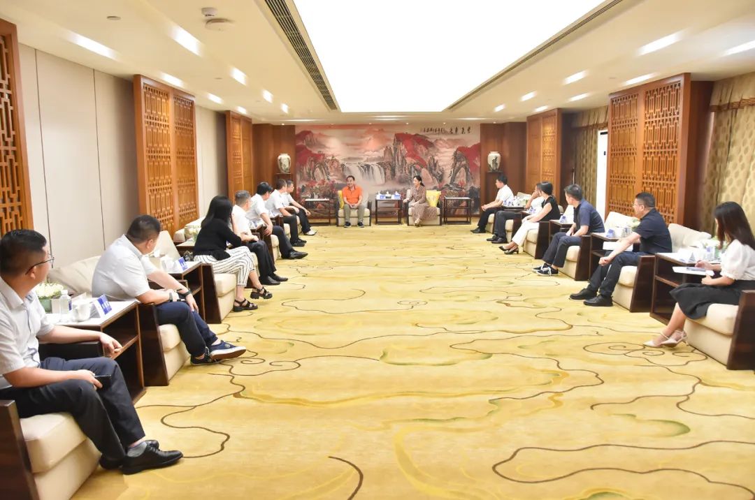 广东南粤银行莅临德赢VWIN考察交流(图4)