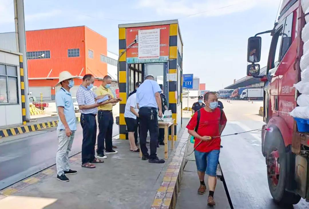 湖南高星物流园战疫一线：：用“辛勤指数”换“清静指数”(图3)