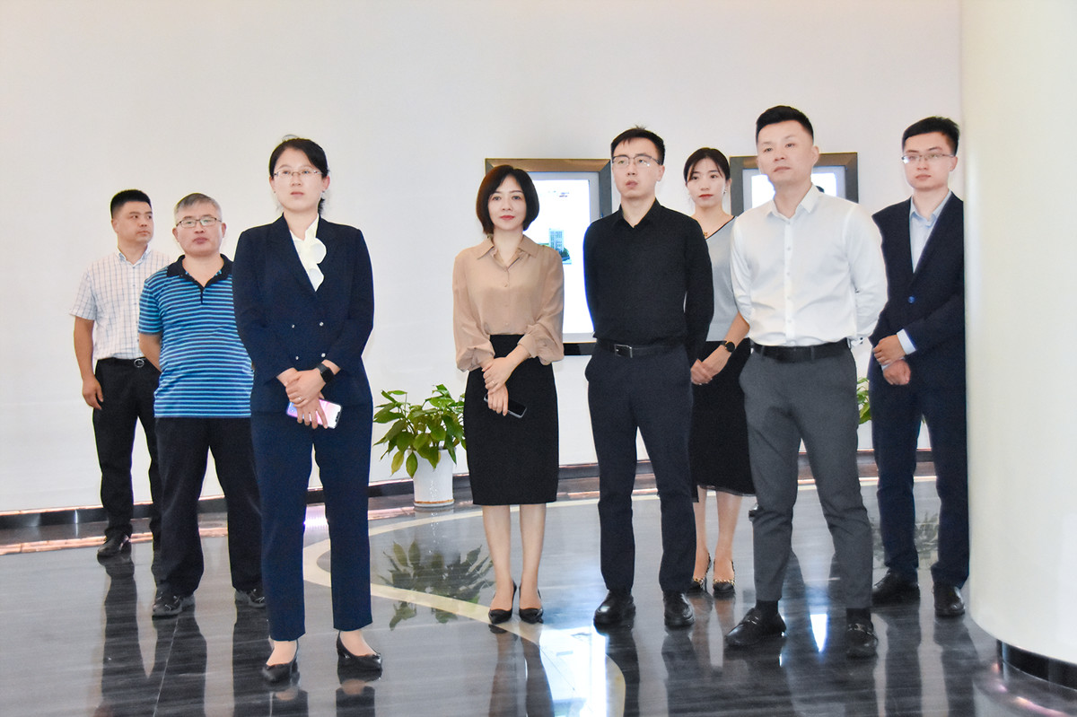 中信建投证券、、、中信银行考察德赢VWIN现代物流工业(图2)